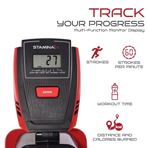 Stamina X Magnetic Rowing Machine