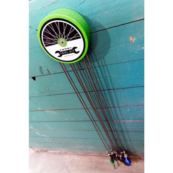 Wall Mount Bike Repair Tool Kit