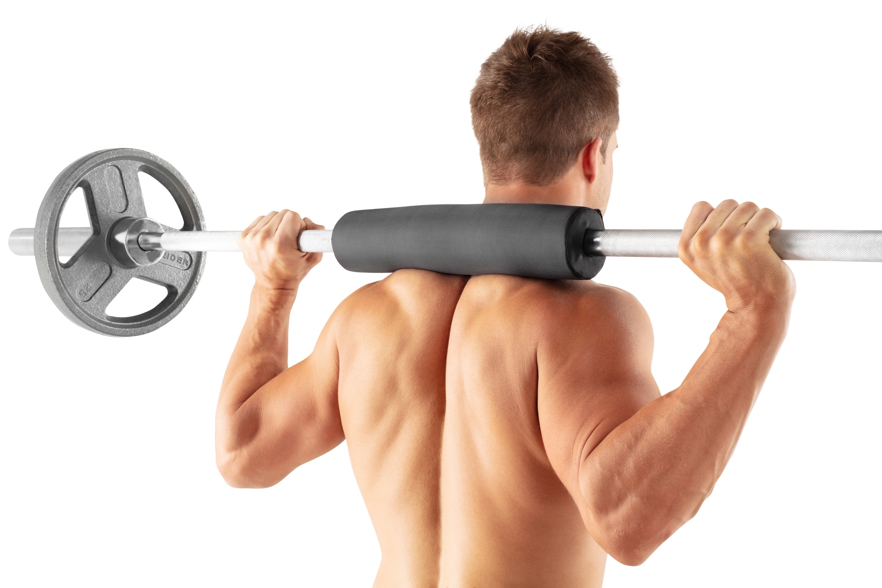 Weider Protective Weight Bar Pad with Hook-and-Loop Velcro Closure