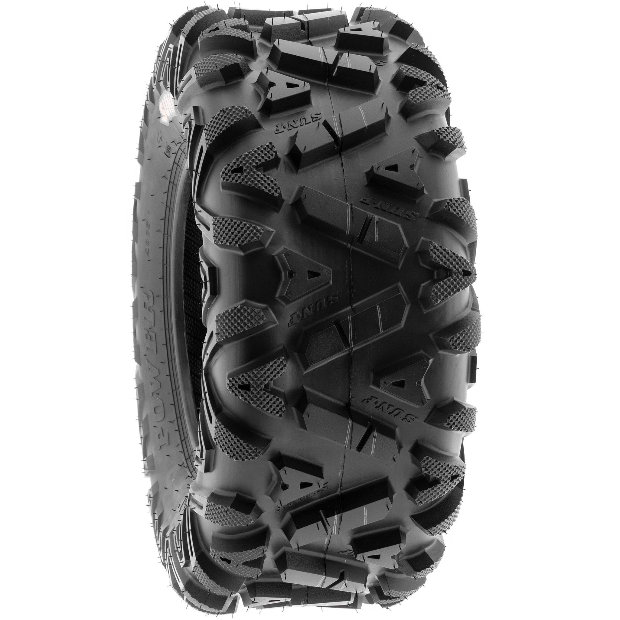 SunF All Terrain ATV UTV Tires 25x10-12 25x10x12 6 PR A033 (Pair of 2)