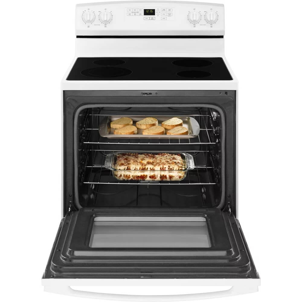 Amana AER6603SFW 4.8 Cu. Ft. White Freestanding Electric Range