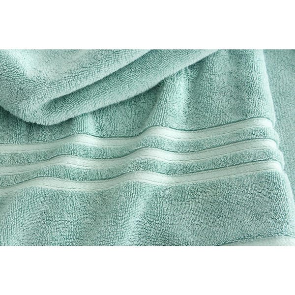 Turkish Cotton Ultra Soft Navy Blue 6-Piece Bath Towel Set