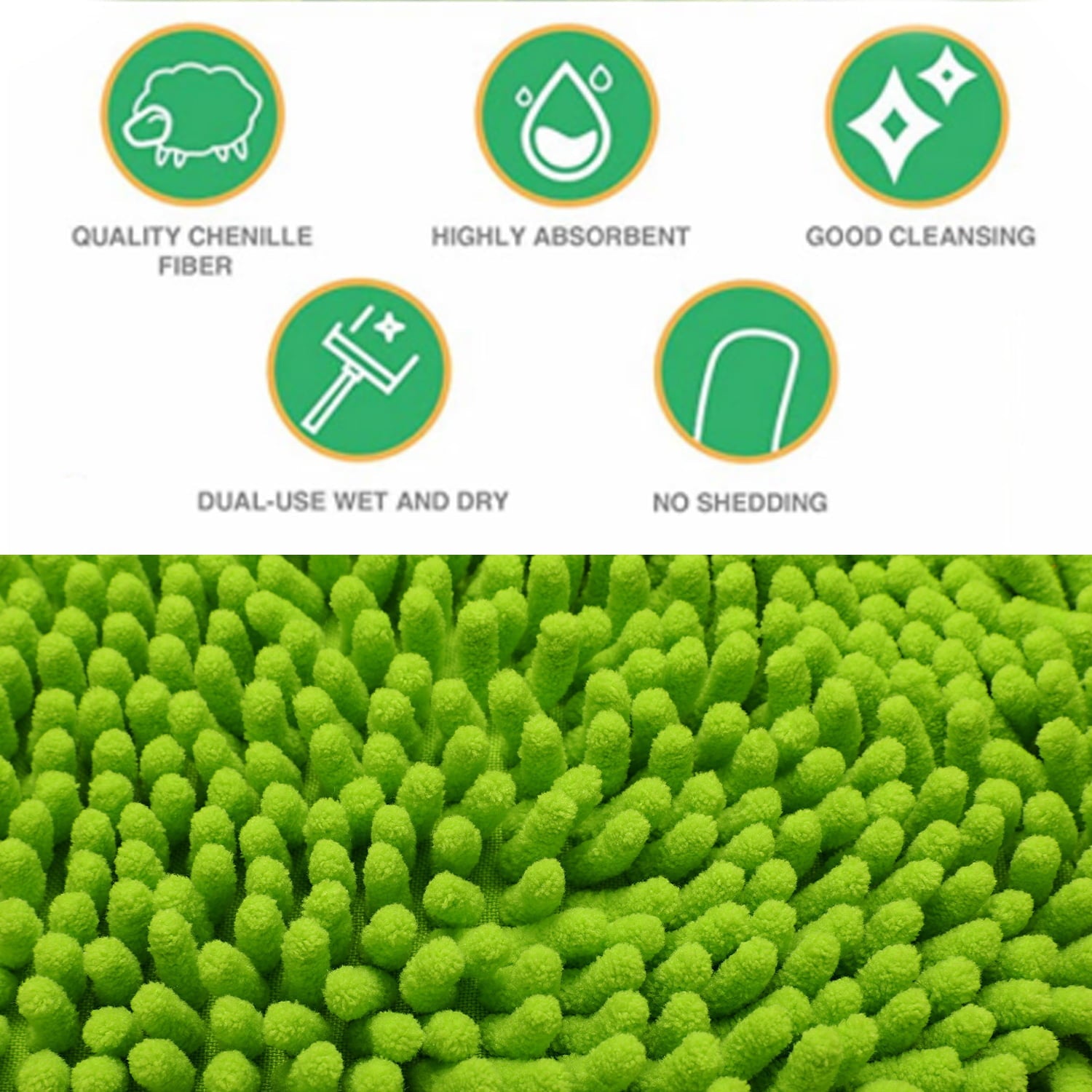 Carcarez Car Wash Brush Kit with 45