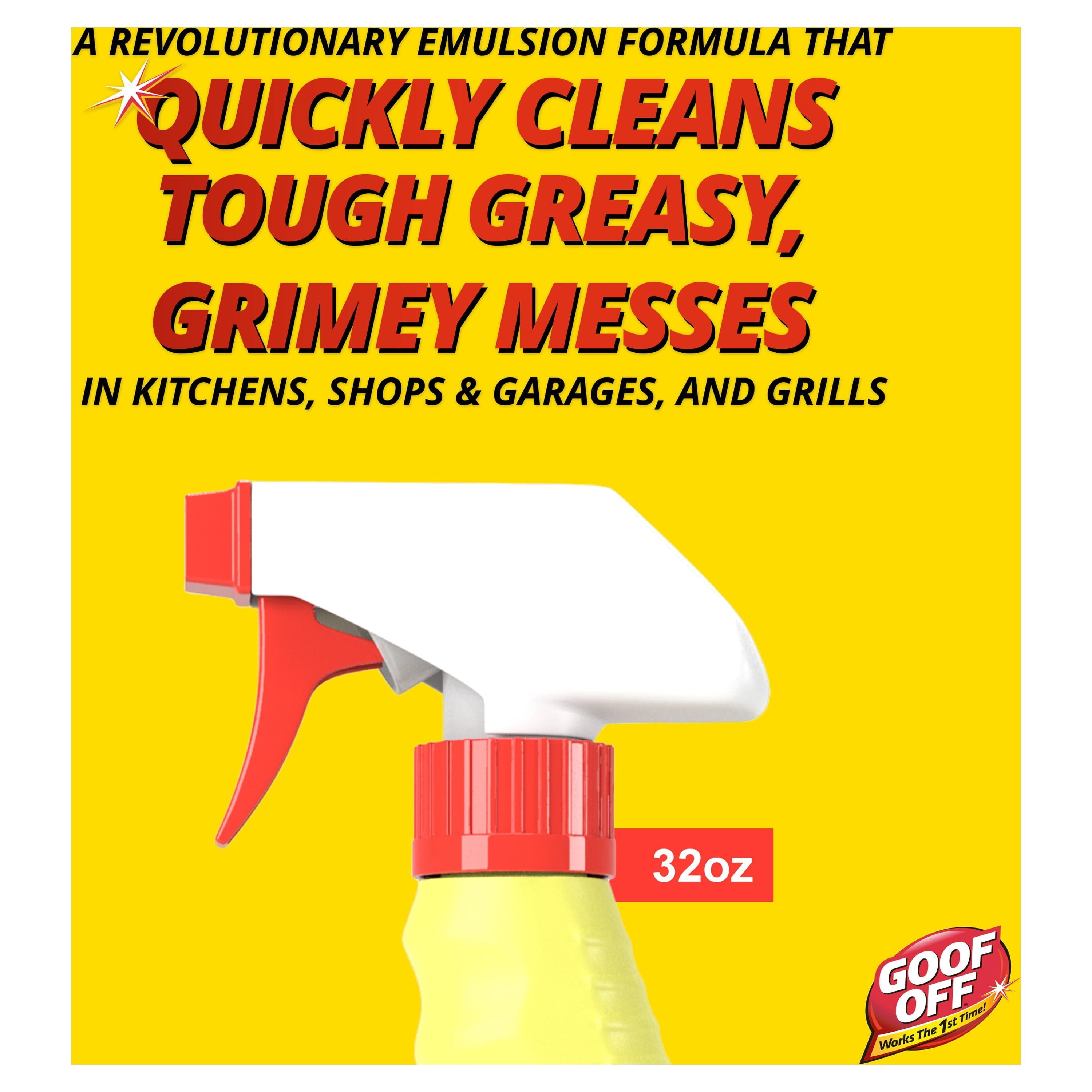 Goof OFF Power Cleaner & Degreaser 32oz