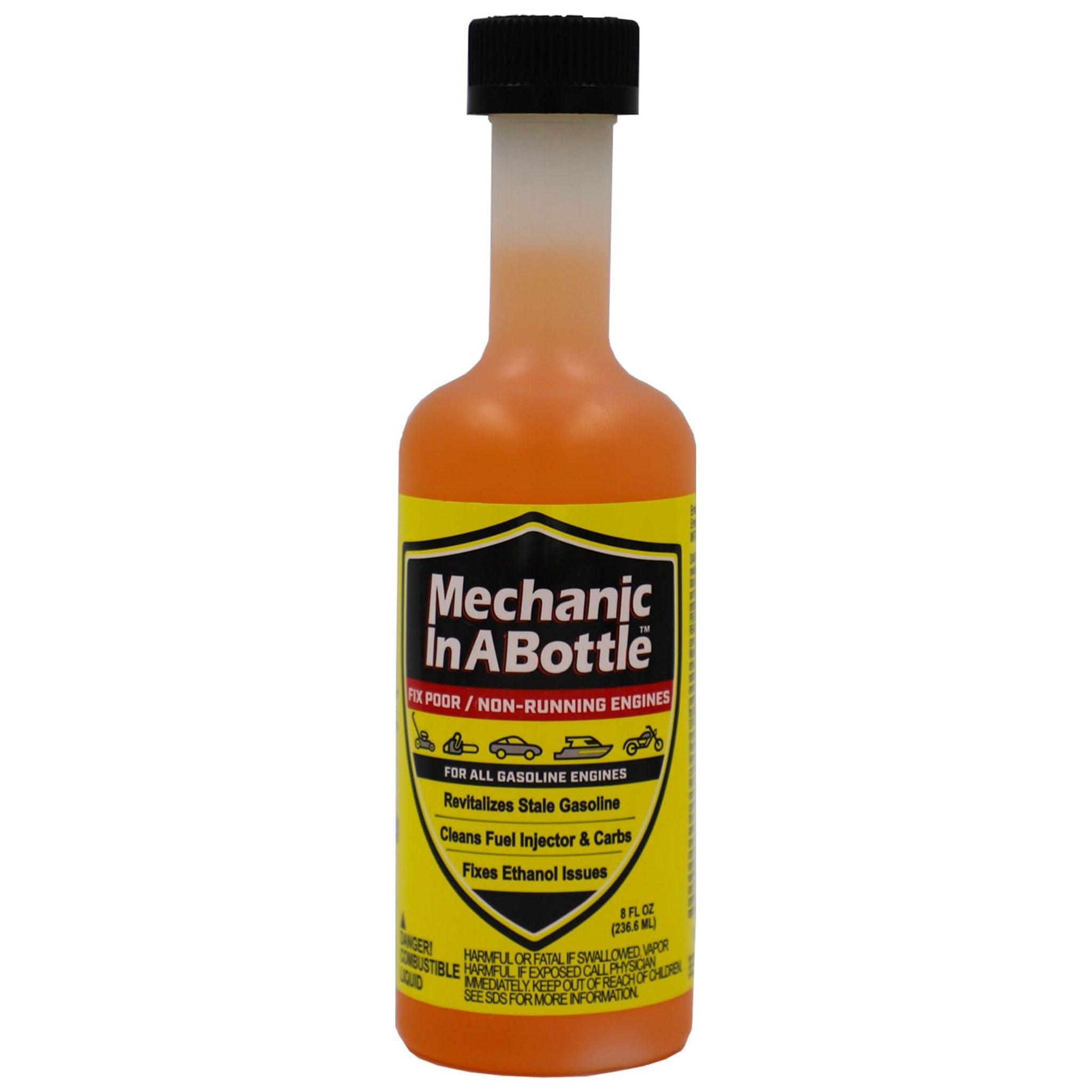 Mechanic in a Bottle Fuel System Fix All Fuel Additive, 8 oz bottle