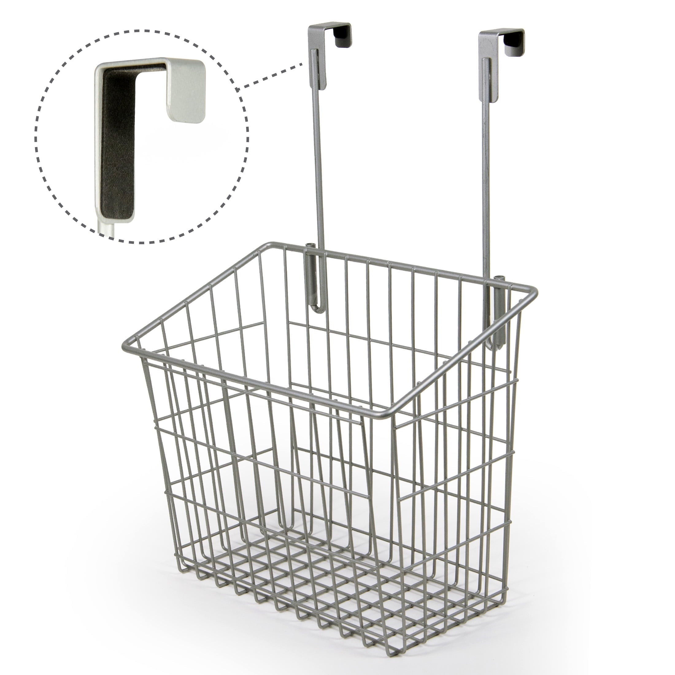 Mainstays Over the Cabinet Grid Basket, Medium
