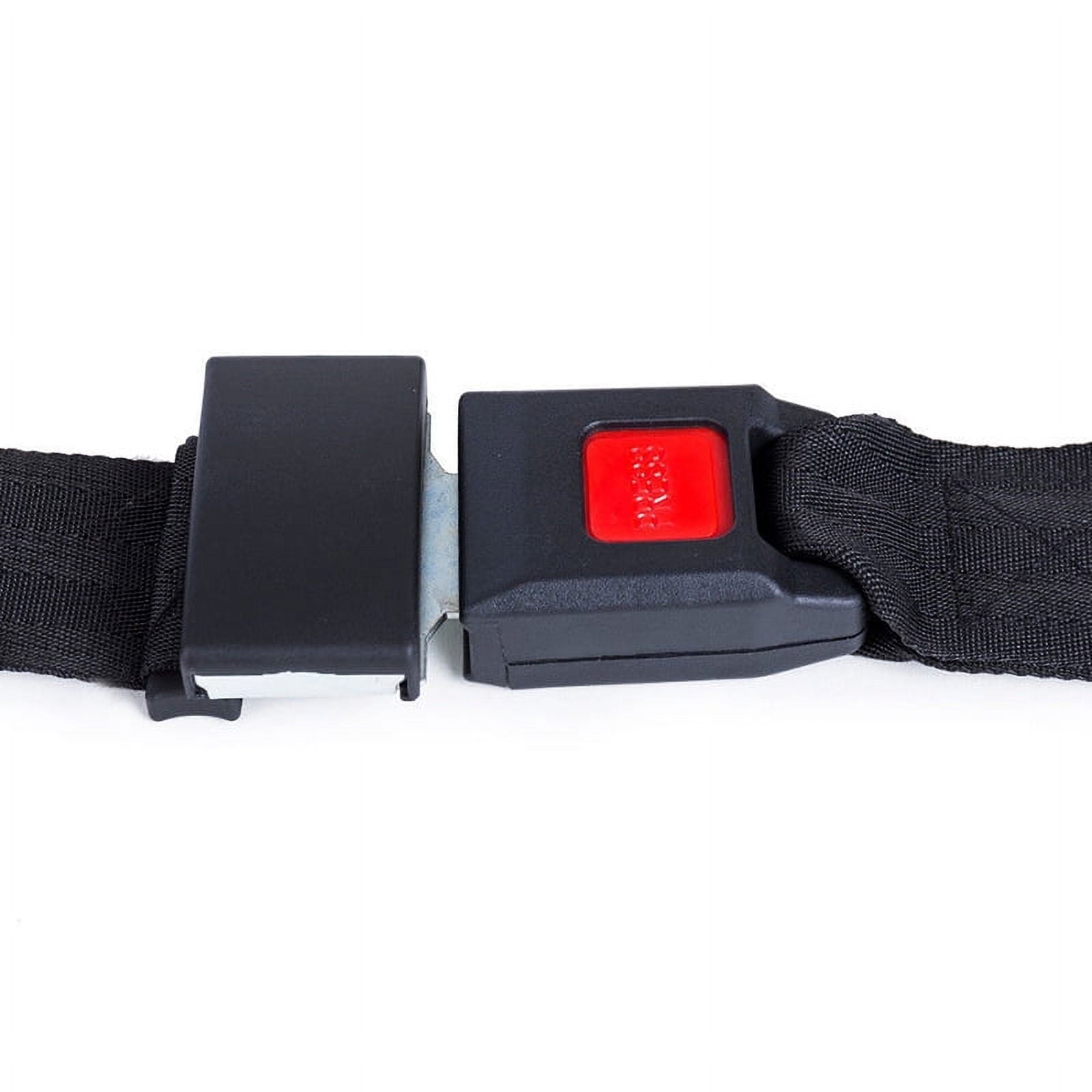 Car Auto Bus Seat Safety Belt Lap 2 Point Adjustable Retractable Universal Seatbelt