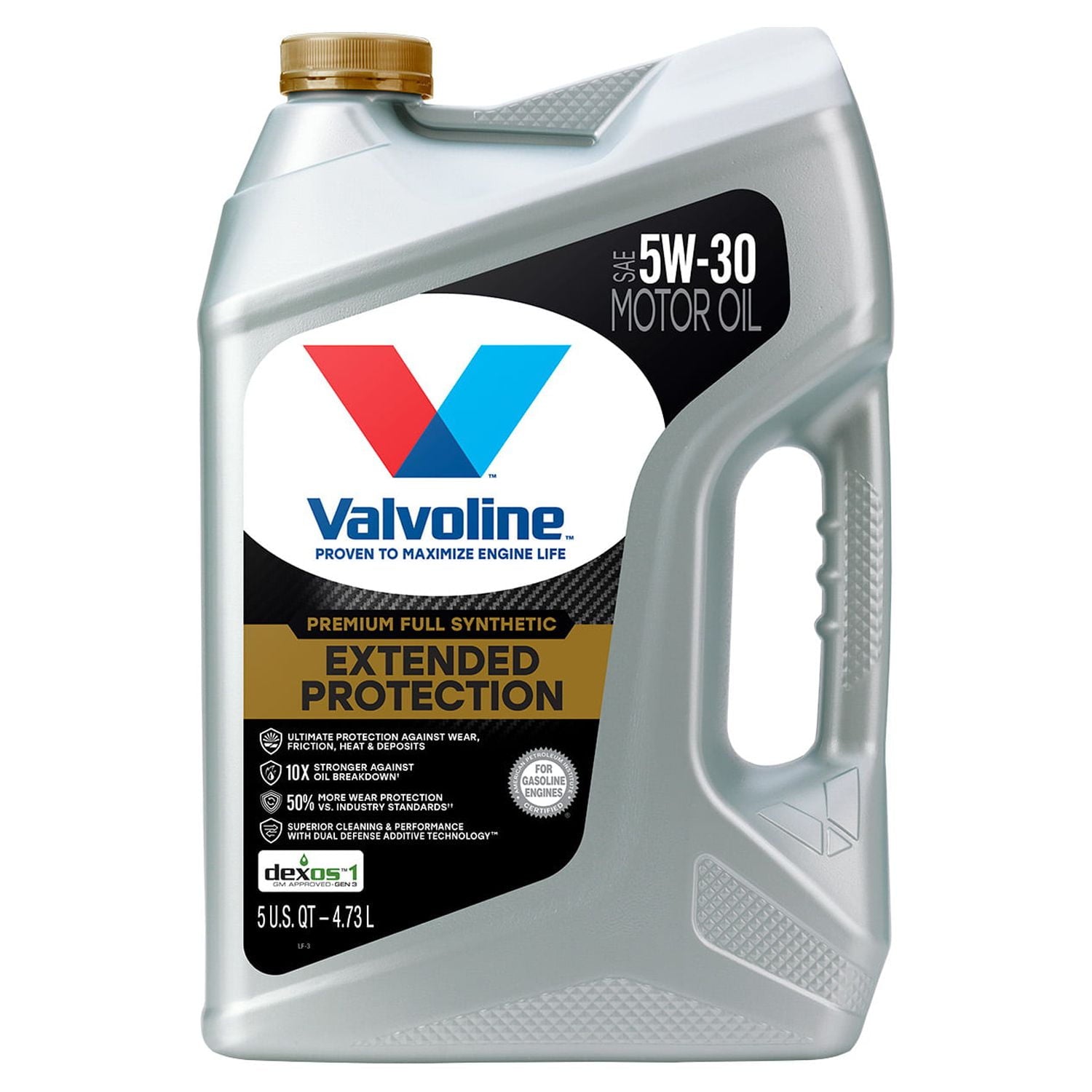 Valvoline Extended Protection Premium Full Synthetic 5W-30 Motor Oil 5 QT