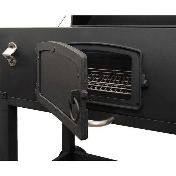 Heavy-Duty Extra-Large Charcoal Grill in Black
