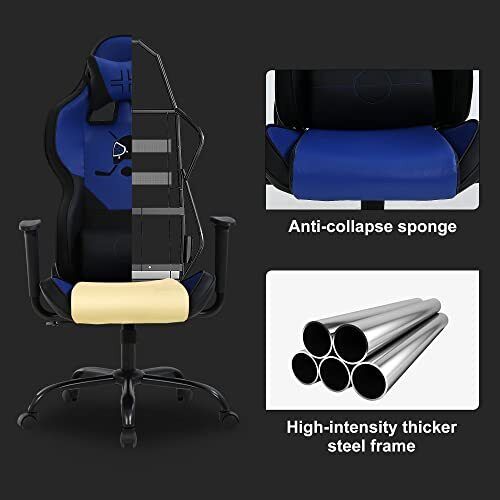 Pc Gaming Chair Racing Chair Office Chair Ergonomic Desk Chair With Lumbar Suppo