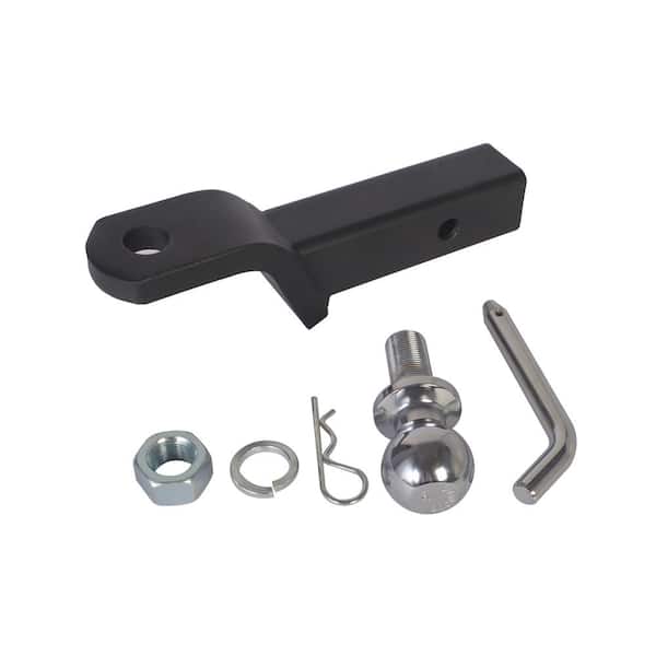 Blackout 2 in. Ball - 2 in. Drop 5000 lbs. Capacity Class III Ball Hitch with Signature Black Wrinkle Powder Coat