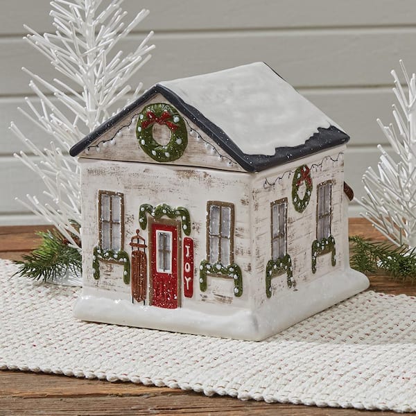 VINTAGE HOMETOWN COOKIE JAR