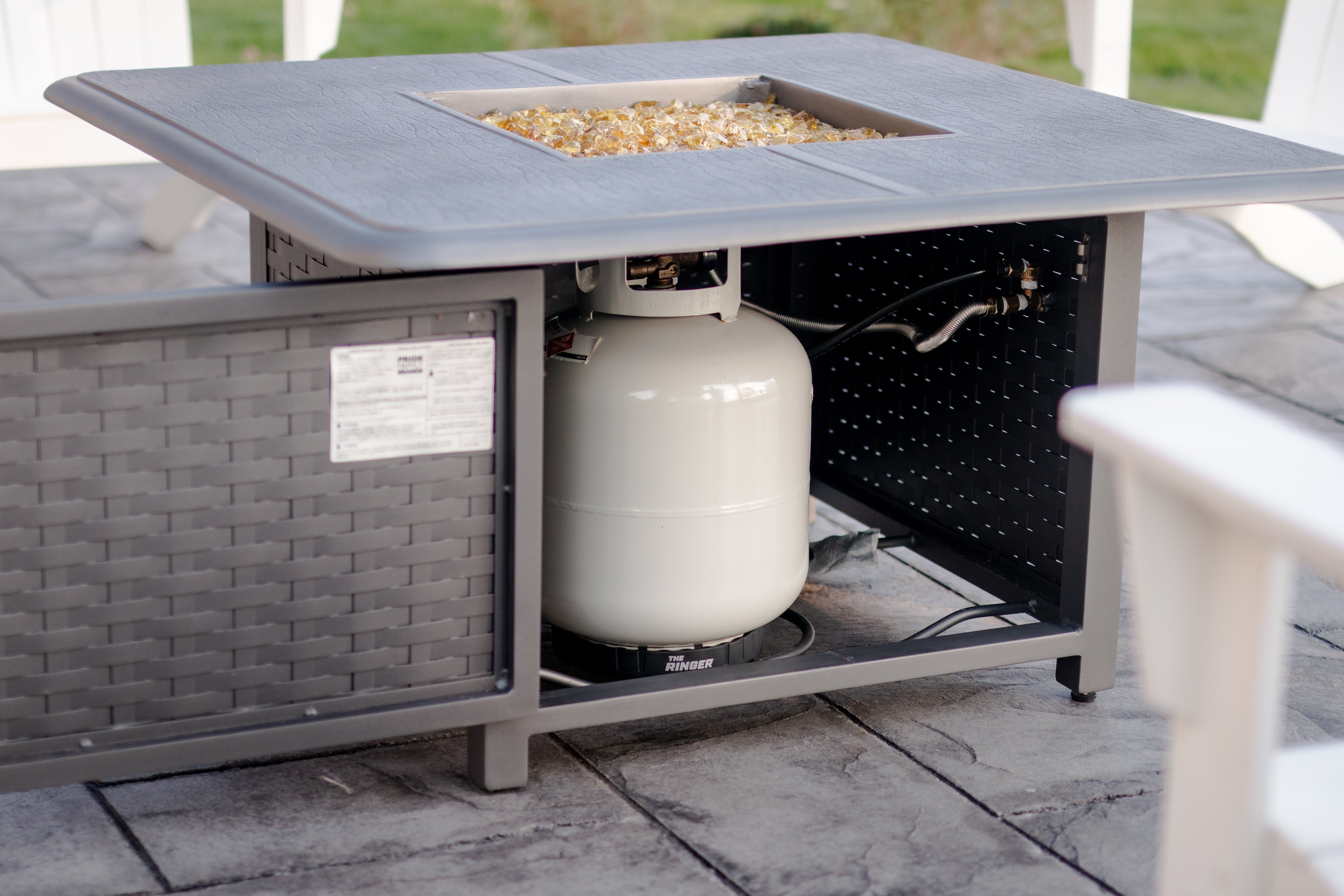 THE RINGER: Propane Tank Holder