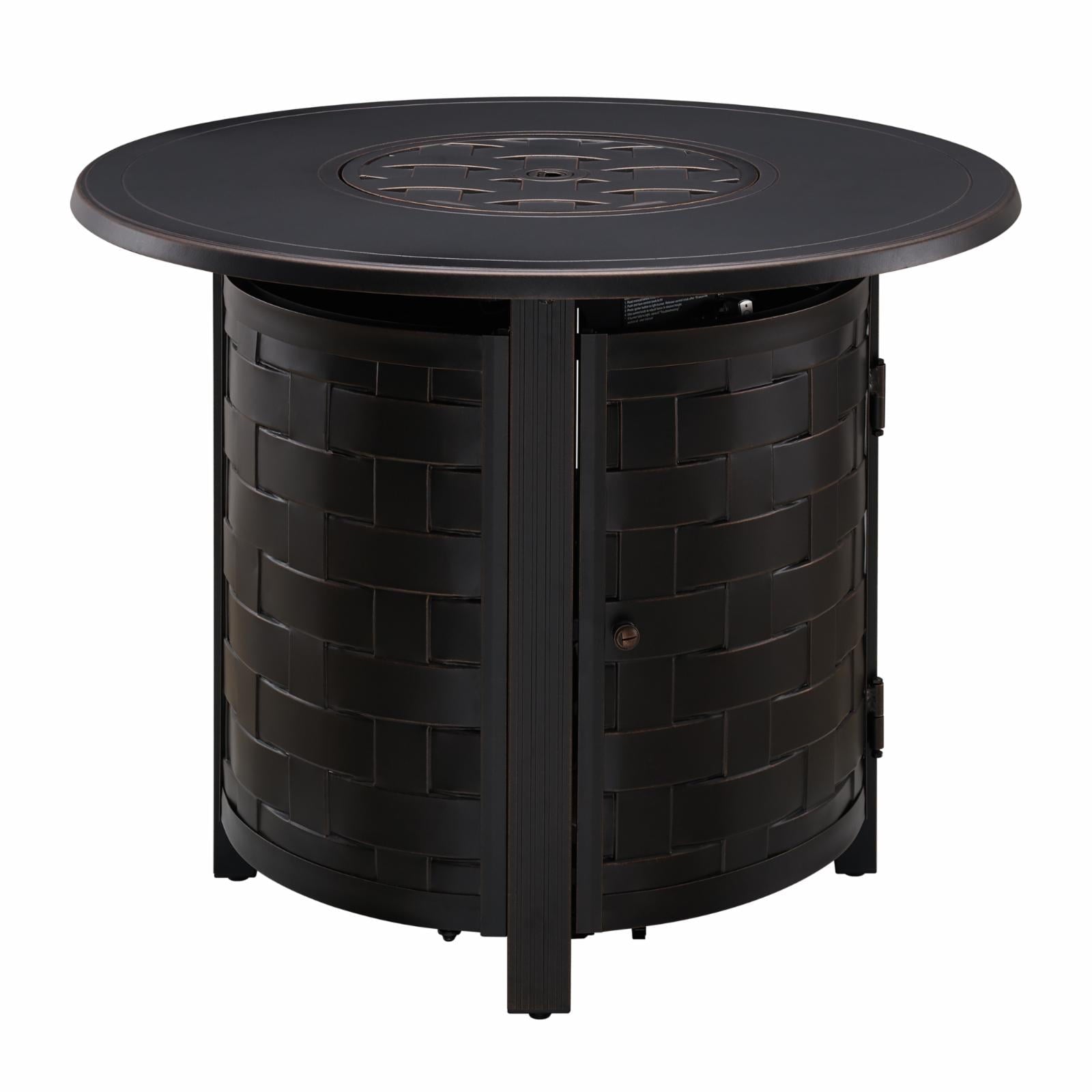 Fire Sense Dylan 33.9 in. Propane Fire Pit