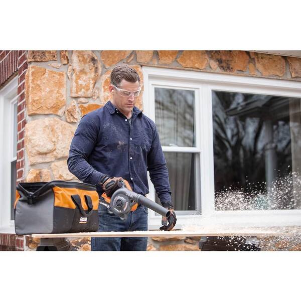 18V Cordless 8-Tool Combo Kit with (3) Batteries, Charger, and Bag with 18V 6-Port Charger