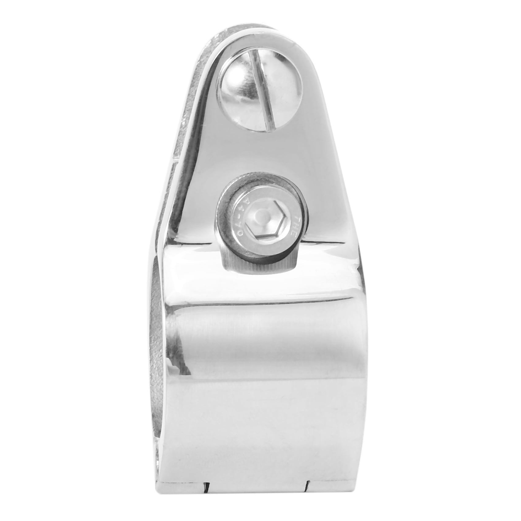 25Mm Fitting Boat Bimini Top Hinged Jaw Slide 316 Stainless Steel with 2 Screws Easy Install