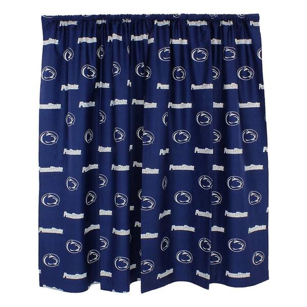 Navy Rod Pocket Room Darkening Curtain - 42 in. W x 63 in. L (Set of 2)