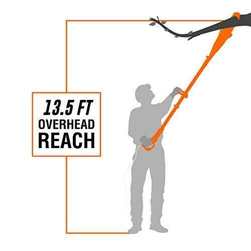 WEN 4021 8-Inch 6.5A Electric Telescoping, Pole, Saw