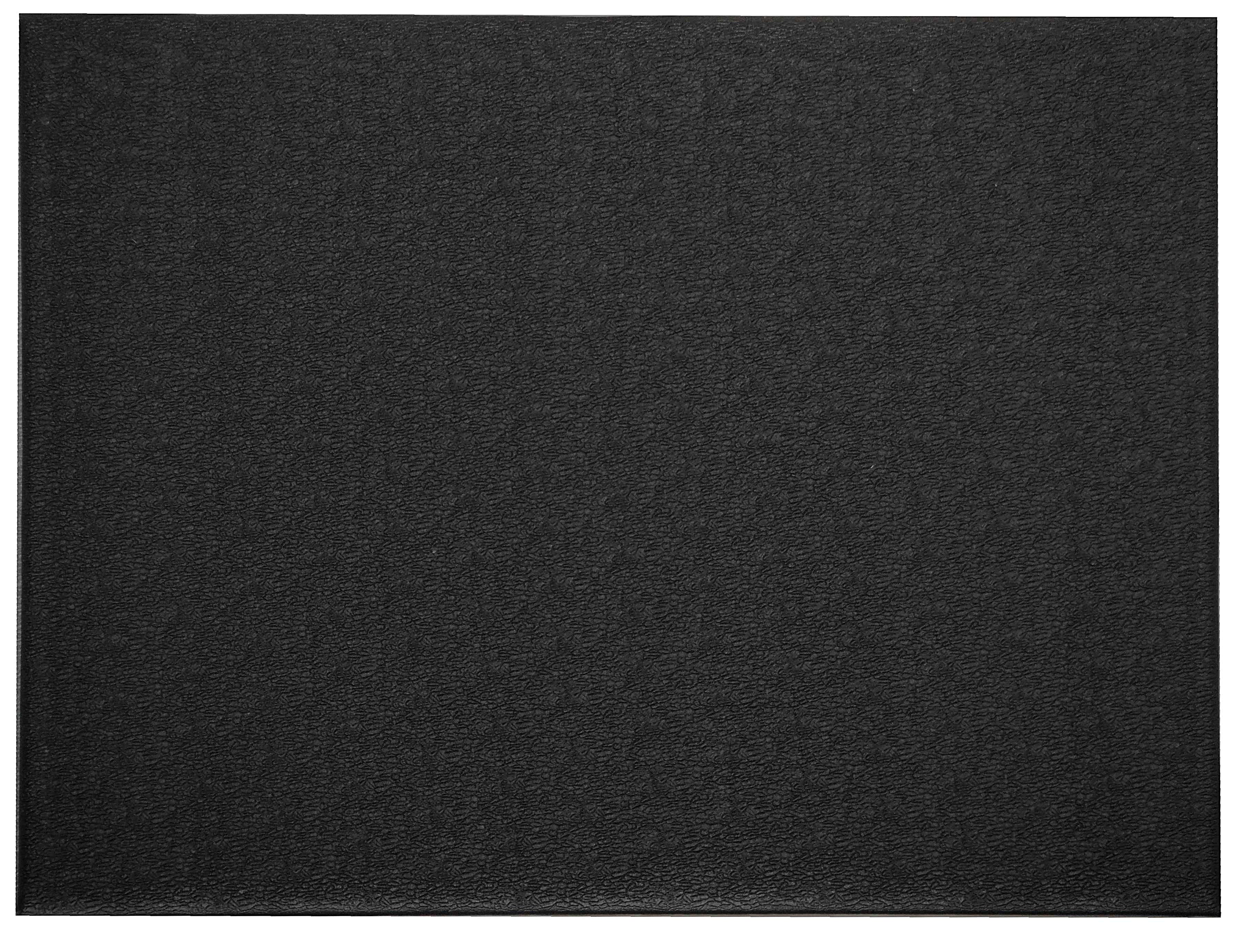 SuperMats - Bike Mat - Standard Quality Dense Foam Vinyl - Fitness Equipment Mat, Black, 36 in. x 48 in.