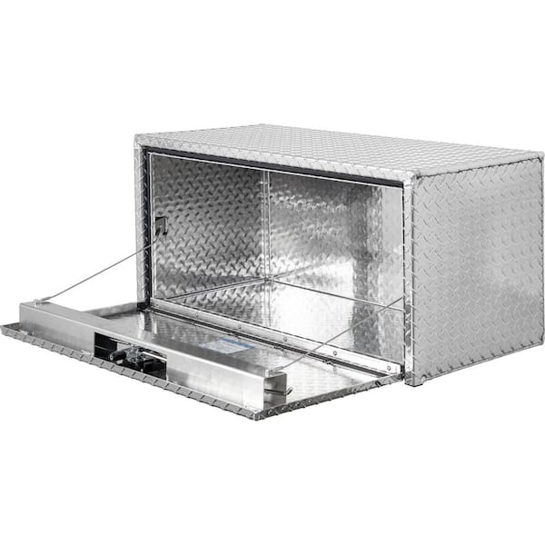 18 in. x 18 in. x 36 in. Diamond Plate Tread Aluminum Underbody Truck Tool Box