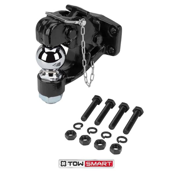 Pintle Hook with 2-5/16 in. Hitch Ball, Bolt-on, 16,000 lb. capacity