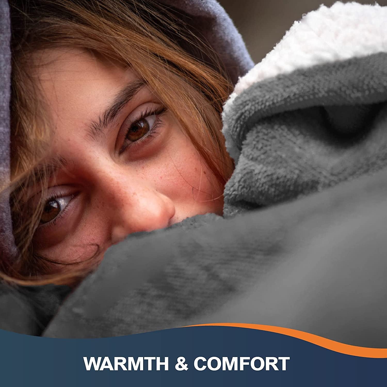 Walensee Sherpa Fleece Bed Blanket, Fluffy, Soft, Plush, Throw 50