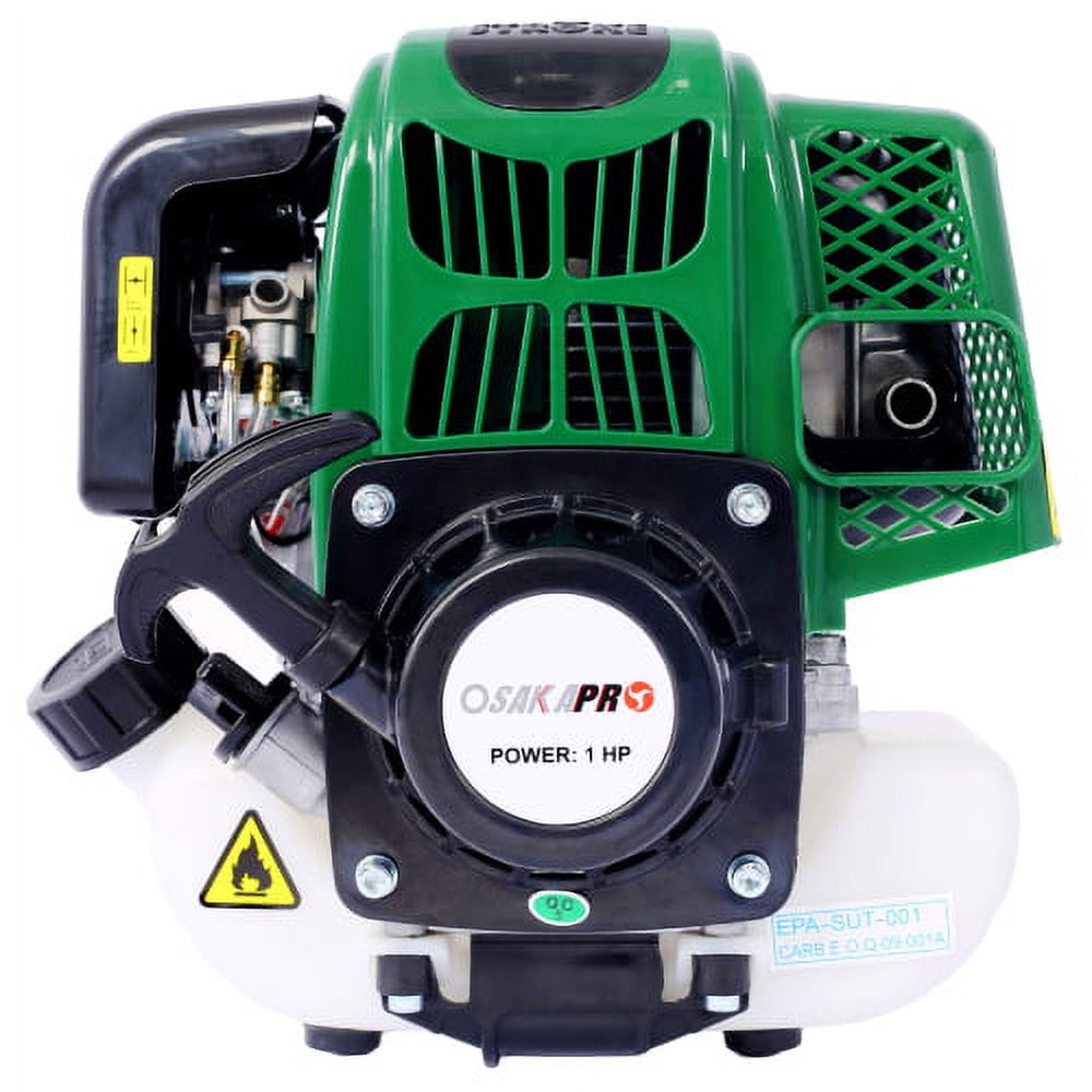 4 in 1 Multi-Functional Trimming Tool, 31CC 4-Cycle Garden Tool System with Gas Pole Saw, Hedge Trimmer, Grass Trimmer and Brush Cutter, EPA Compliant