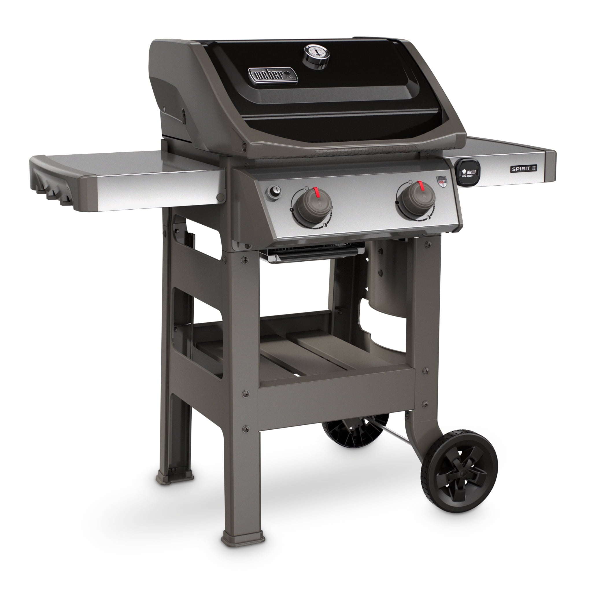Spirit II E-210 Propane Gas Grill, Black