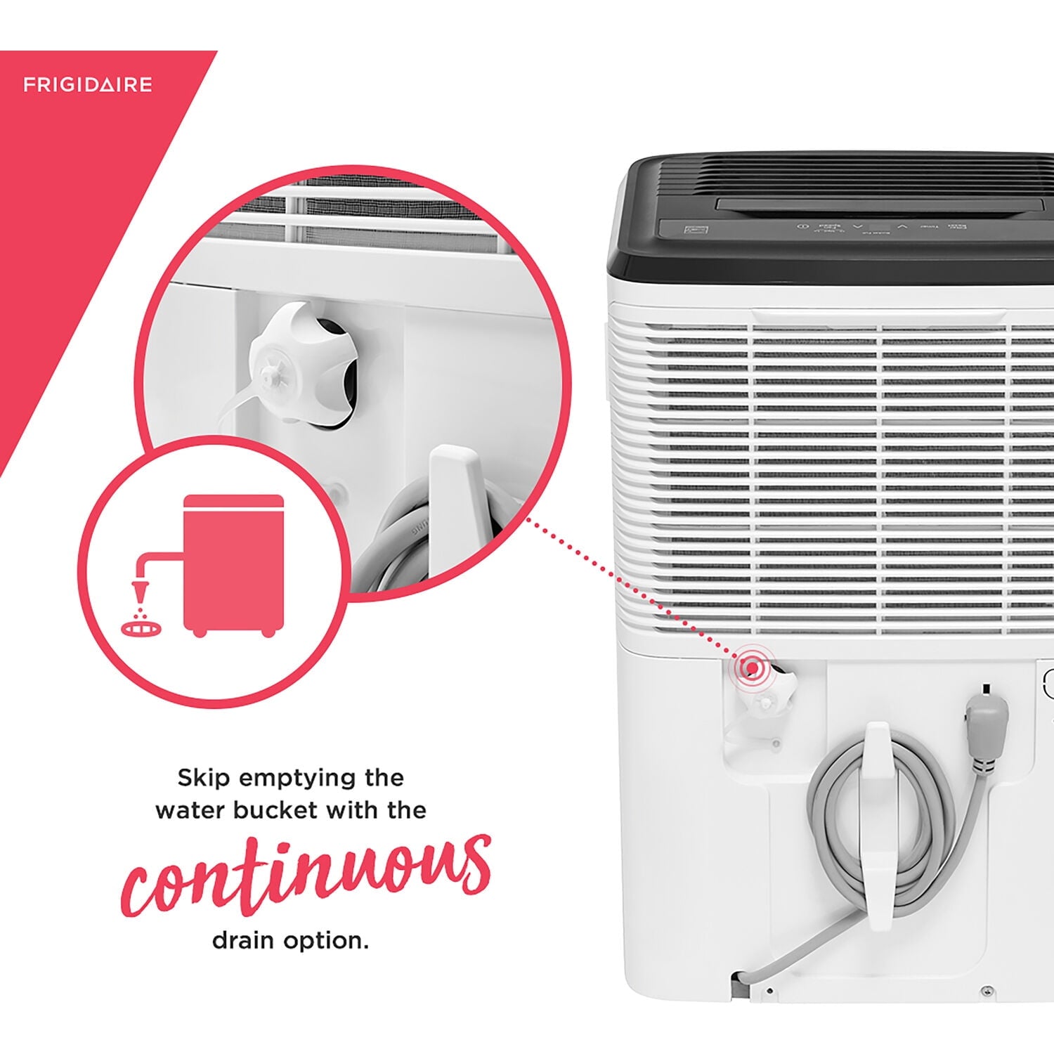 Frigidaire High Humidity 50 Pint Capacity Dehumidifier