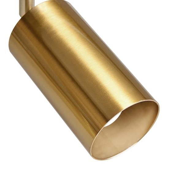 Parroco Brass Halogen/Incandescent Fixed Track Gimbal Head (2-Piece of 1-Pack)