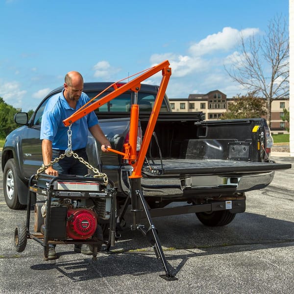 1,000 lbs. Capacity Hydraulic Receiver Hitch Crane