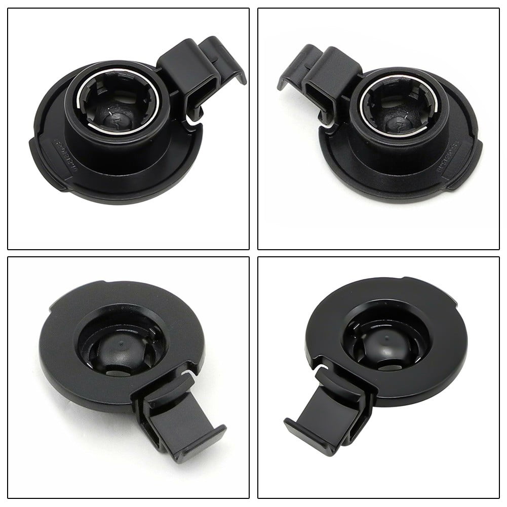 2Pcs GPS Bracket Cradle Mount Compatible with GARMIN NUVI 55 55LM 56 56LM 57 57LM 58 58LM Black