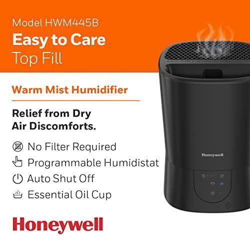 Honeywell Easy-to-Care Filter Free Warm Mist Humidifier, Medium Rooms, 1.5