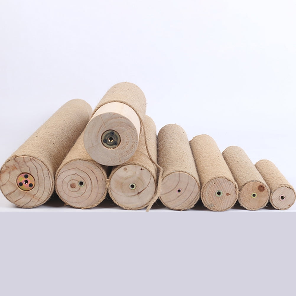 Cat scratching post Cat Scratching Post Replacement Cat Tree Scratch Post Wooden Hemp Rope Cat Scratcher Post