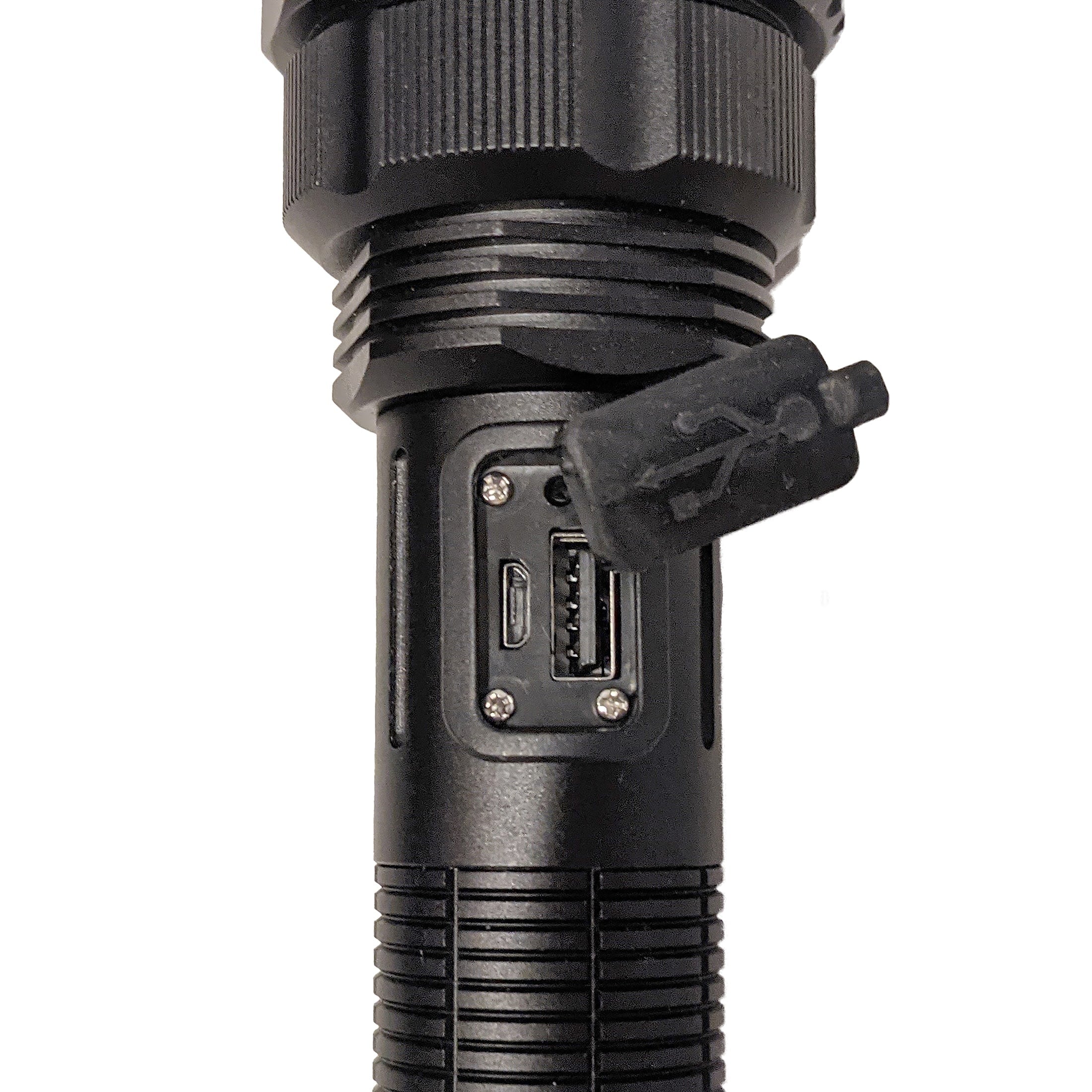 Kodiak 1-mile Beam Rechargeable Tactical Flashlight COB LED 1000 Lumens