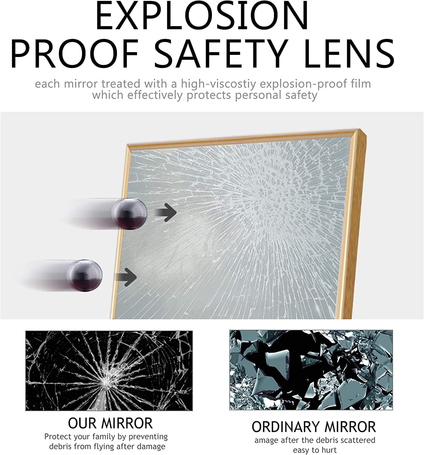 YouYeap Full Length Mirror 65