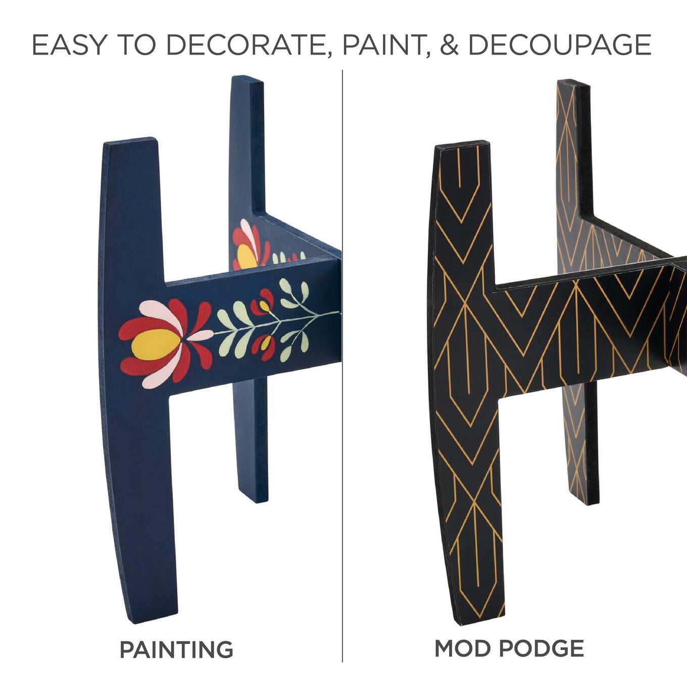 Konnectz Wood Surfaces Plant Stand, 10