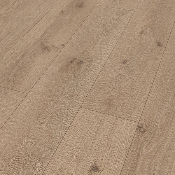 Batiste Lane Oak 12 mm T x 7.56 in. W Waterproof Laminate Wood Flooring (15.95 sq. ft./Case)
