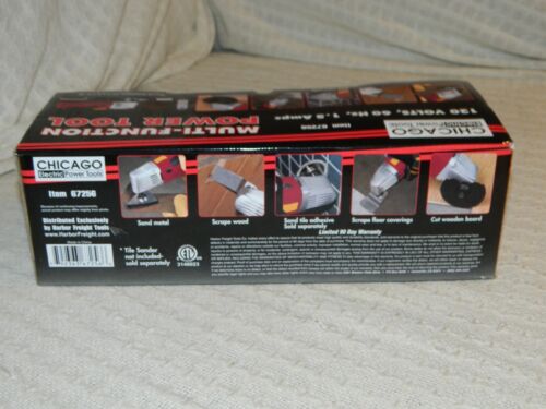 MULTIFUNCTION POWER TOOL #67256 CHICAGO ELECTRIC SCRAPER SAW BLADE NEW