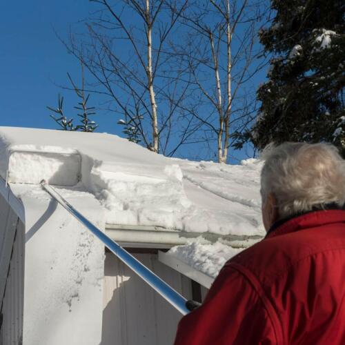 PolarMade SnowPeeler 3000 20' ft Snow Removal Roof Rake