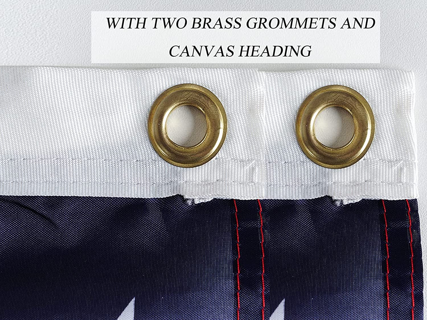 TOPFLAGS 3x5 American Flags for Outside 3' x 5' Foot USA Outdoor - US Flag God Bless America, Durable National Stars and Stripes Indoor Vivid Colors