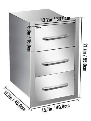 Outdoor Kitchen Drawers 16