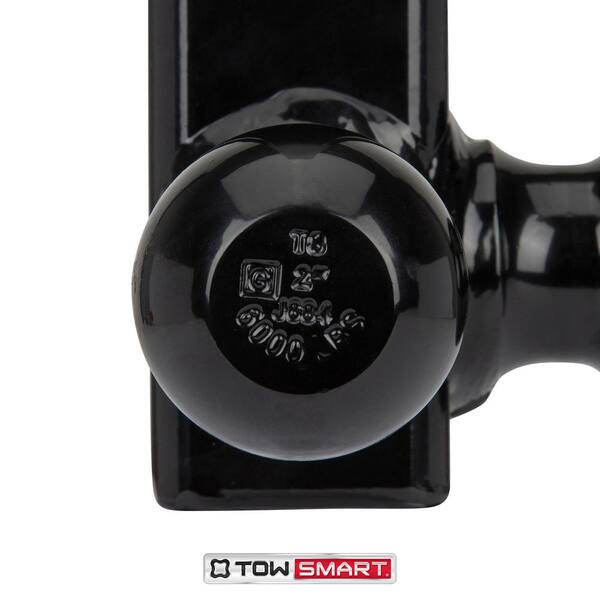 Class 3 Up to 10,000 lb. 1-7/8 in., 2 in, and 2-5/16 in. Ball Diameters TriBall Adjustable Trailer Hitch Ball Mount