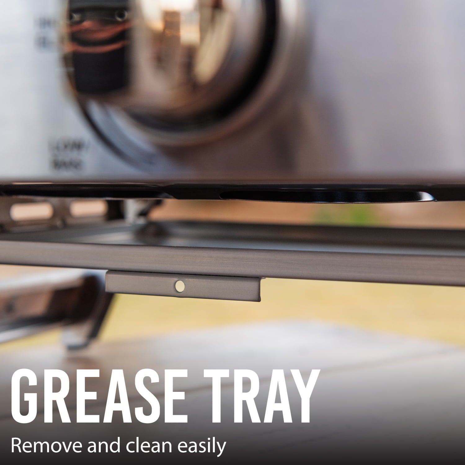 Expert Grill 2 Burner Tabletop Propane Gas Grill, Stainless Steel