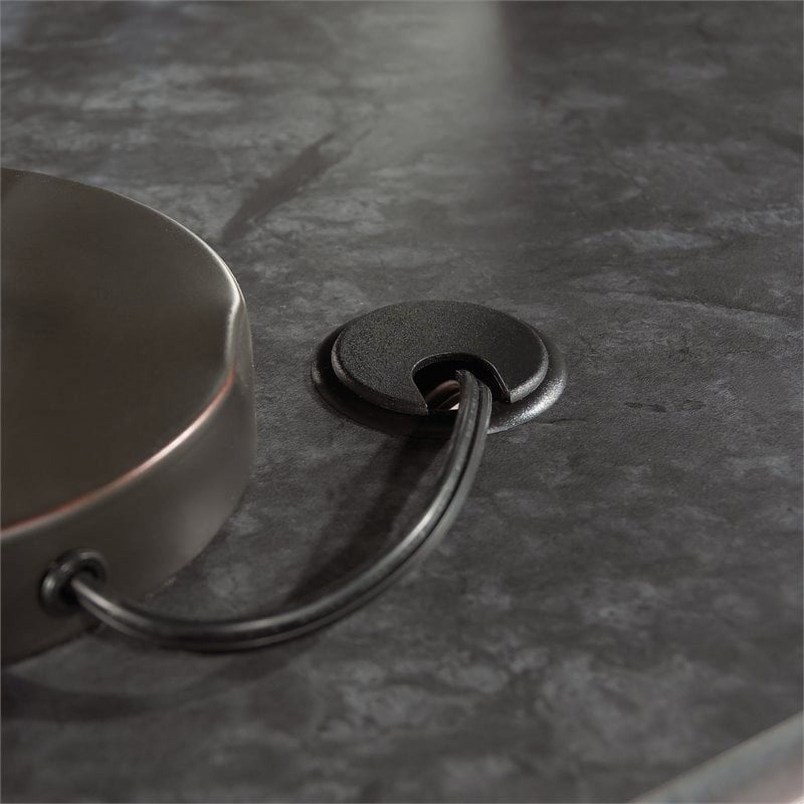 Sauder Palladia Executive Home Office Desk, Glacier Oak Finish