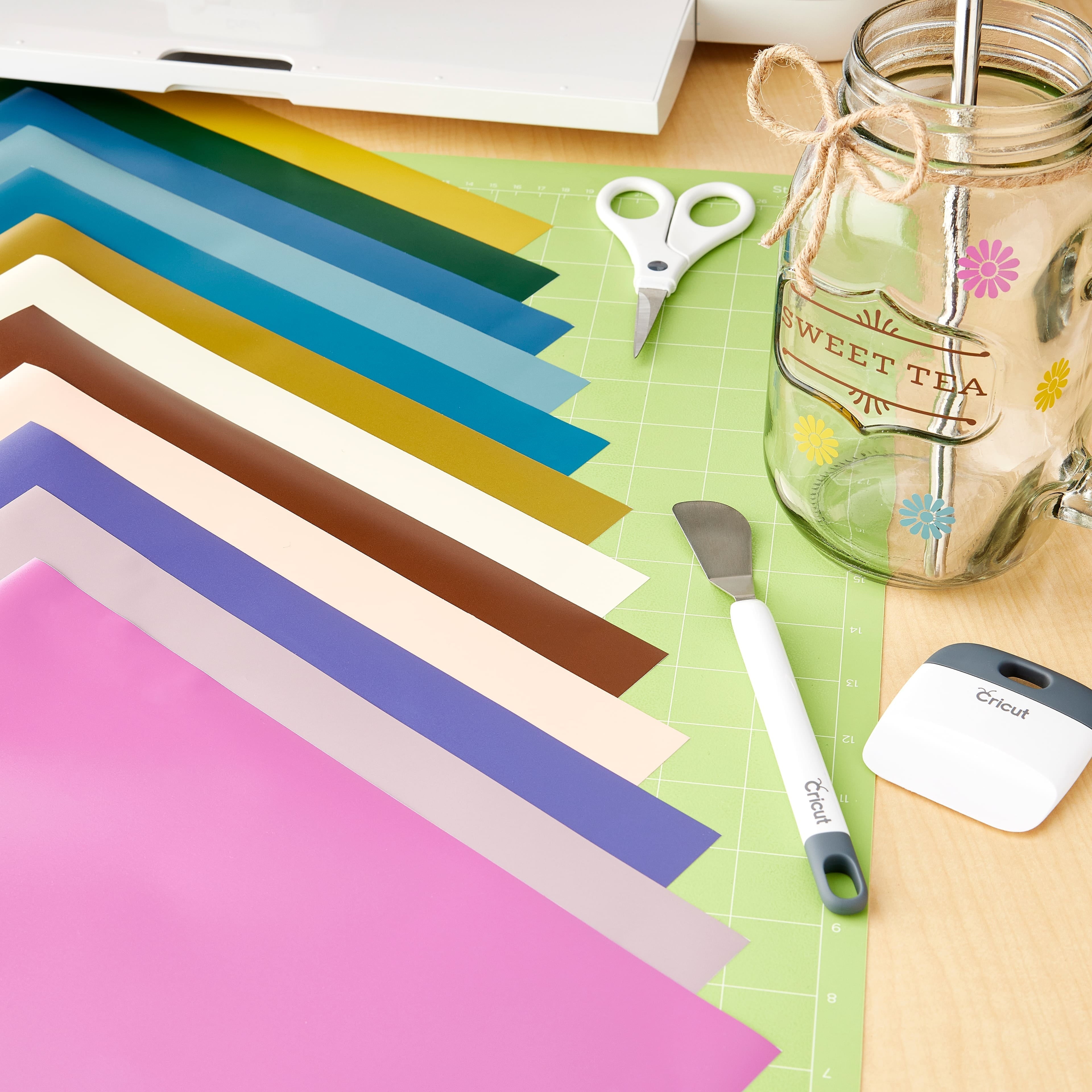 9 Pack: Cricut® Premium Vinyl™ Urban Removable Matte Sampler