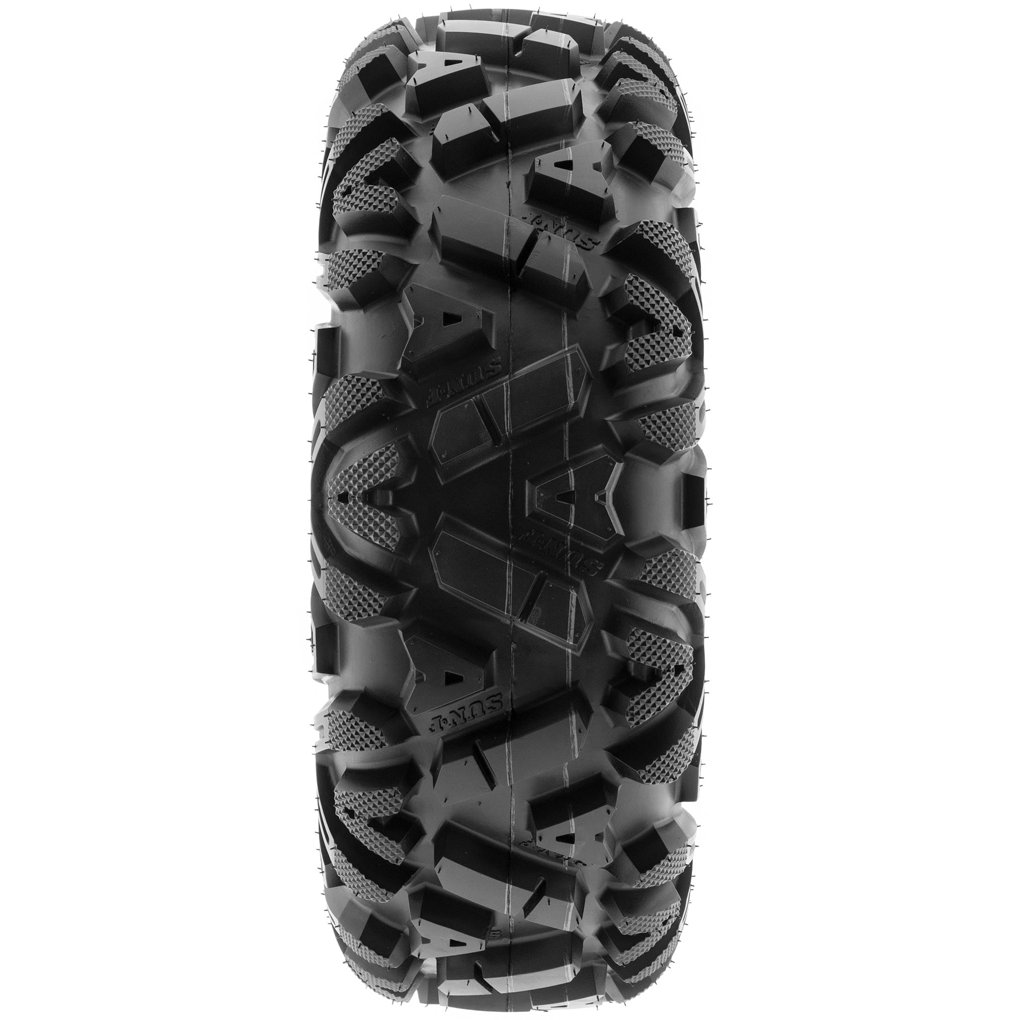 SunF All Terrain ATV UTV Tires 24x8-12 & 25x11-10 6 PR A033 (Complete Full Set of 4)