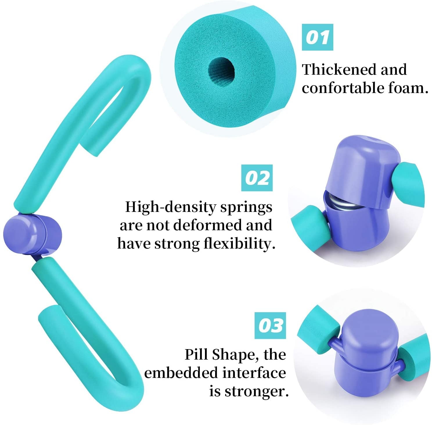 Thigh Toner & Butt, Leg, Arm Toner Thigh Trimmer Leg Exerciser Thigh Master Home Gym Equipment