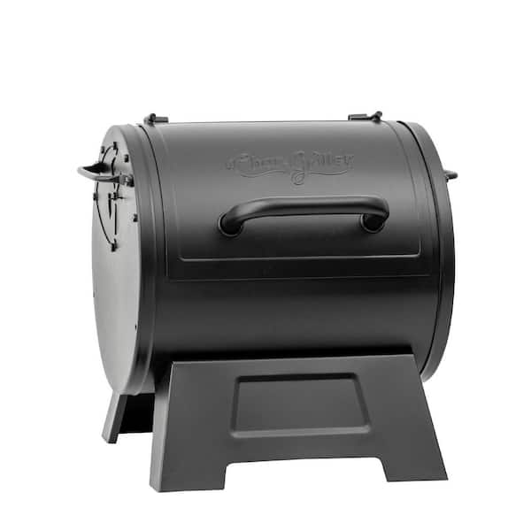 Portable Charcoal Grill or Side Fire Box in Black