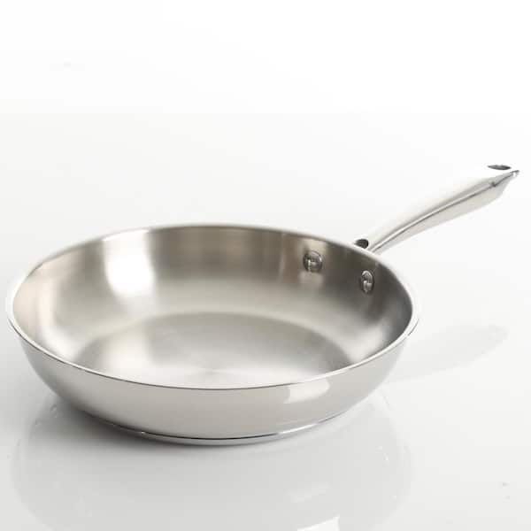 Devon 10-Piece Stainless Steel Cookware Set in Silver